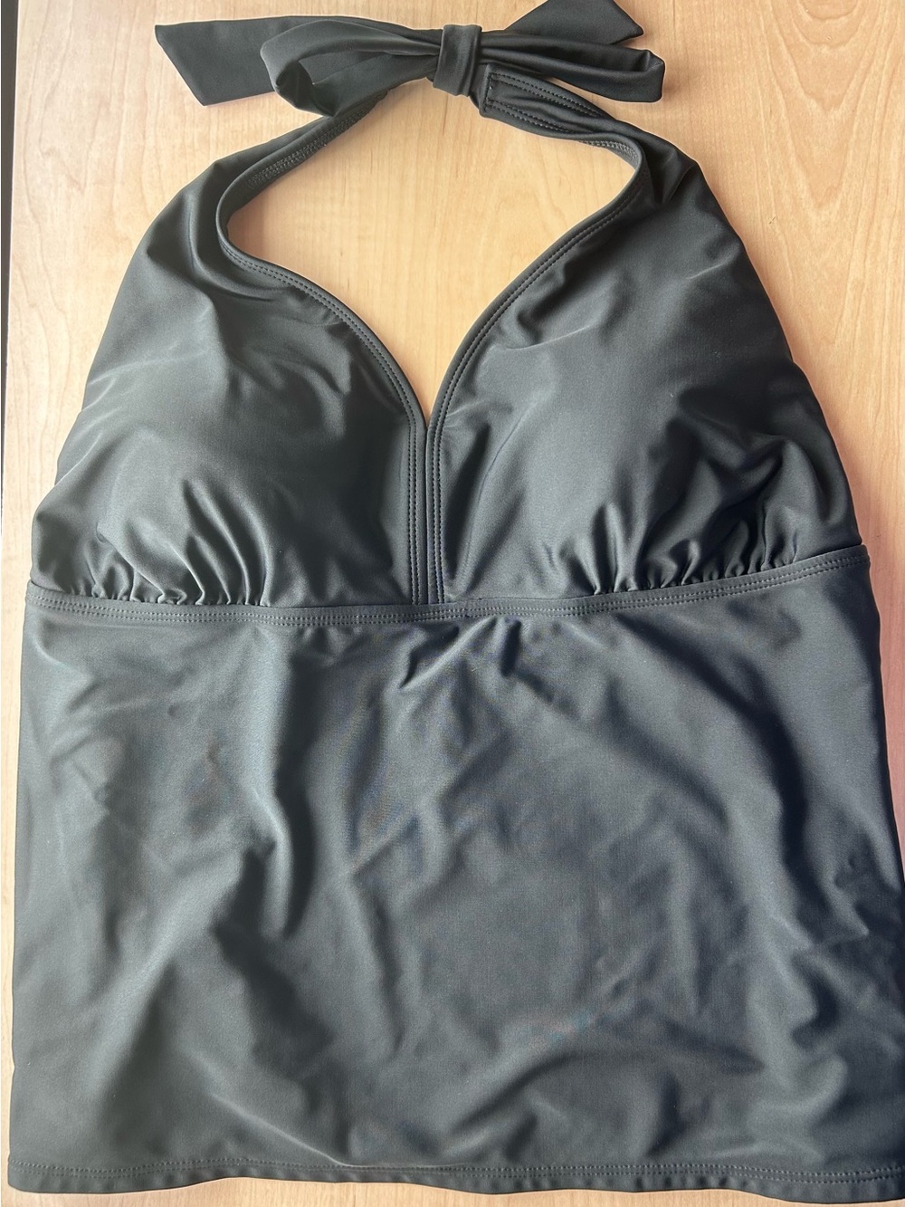 Women’s Halter Swim Tank and eyelet skirt bottom in black L - Picture 6 of 11